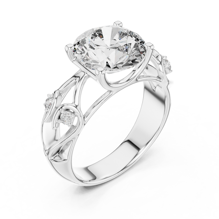 Neravelle 9.7 mm Diamond Ring