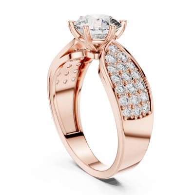 Nimuelle 6.5 mm Diamond Ring