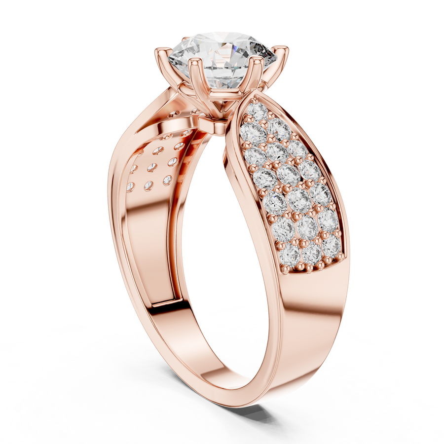 Nimuelle 6.5 mm Diamond Ring