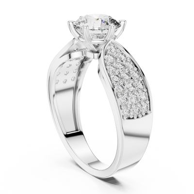 Nimuelle 6.5 mm Diamond Ring