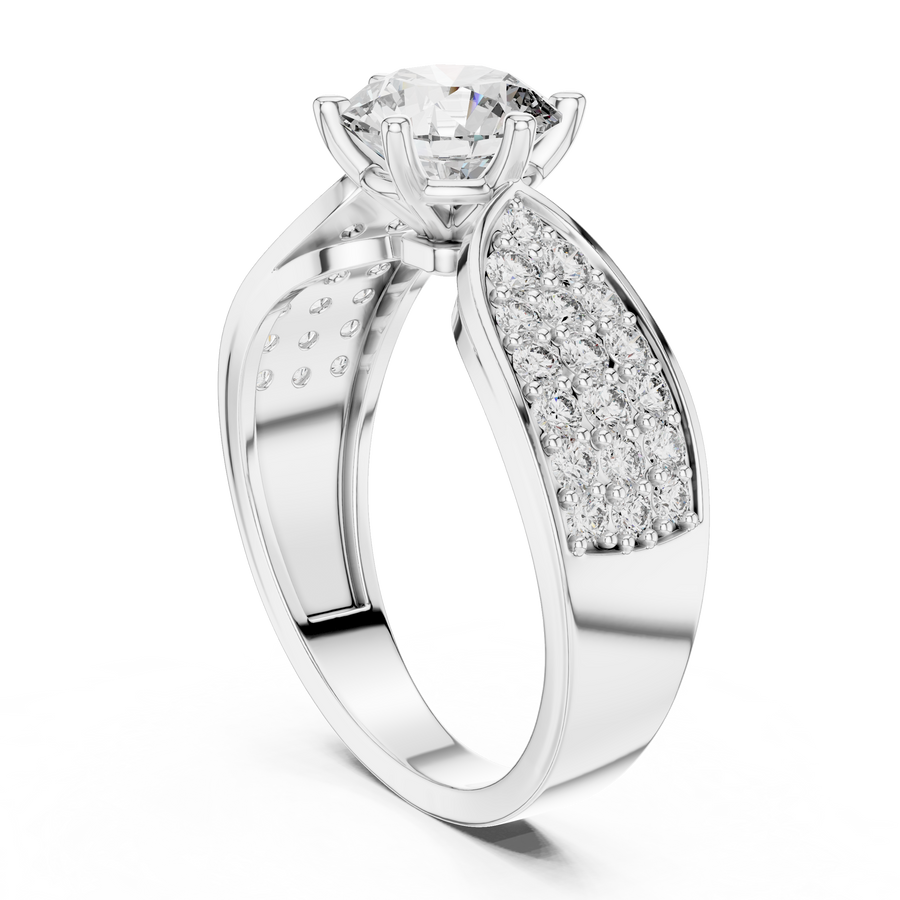Nimuelle 6.5 mm Diamond Ring