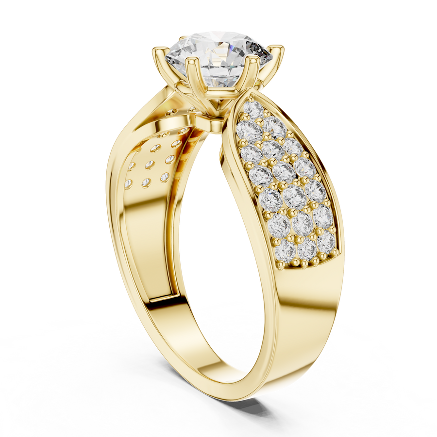 Nimuelle 6.5 mm Diamond Ring