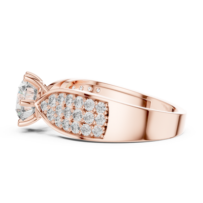 Nimuelle 6.5 mm Diamond Ring