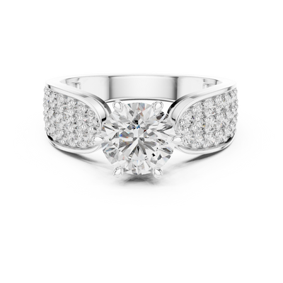 Nimuelle 6.5 mm Diamond Ring