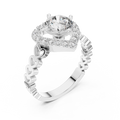 Rosavelle 6.5 mm Diamond Ring