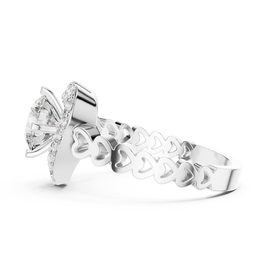 Rosavelle 6.5 mm Diamond Ring