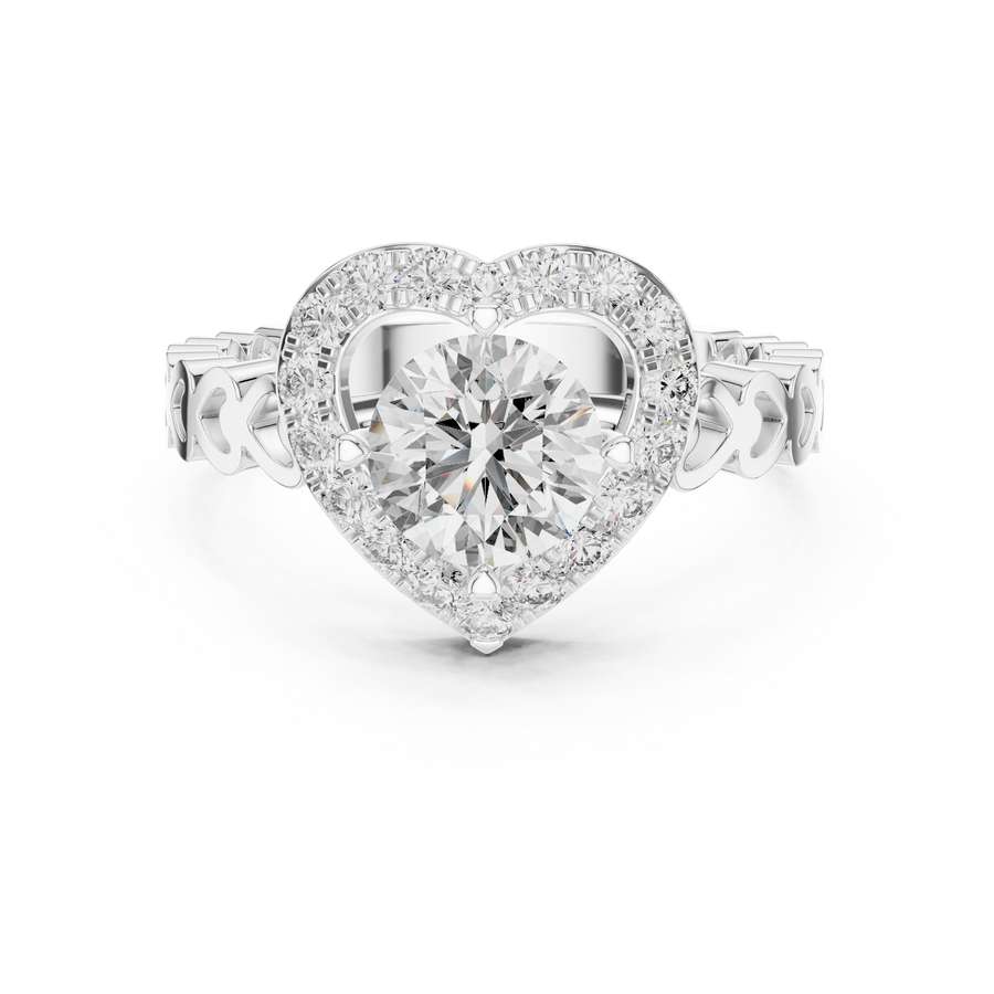 Rosavelle 6.5 mm Diamond Ring
