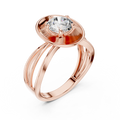 Virelia 6.5 mm Diamond Ring