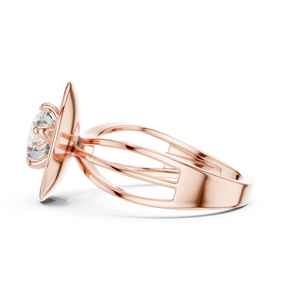 Virelia 6.5 mm Diamond Ring