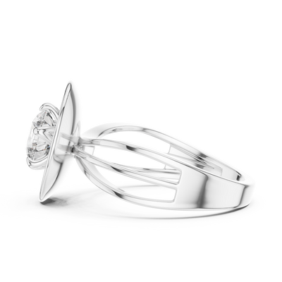 Virelia 6.5 mm Diamond Ring