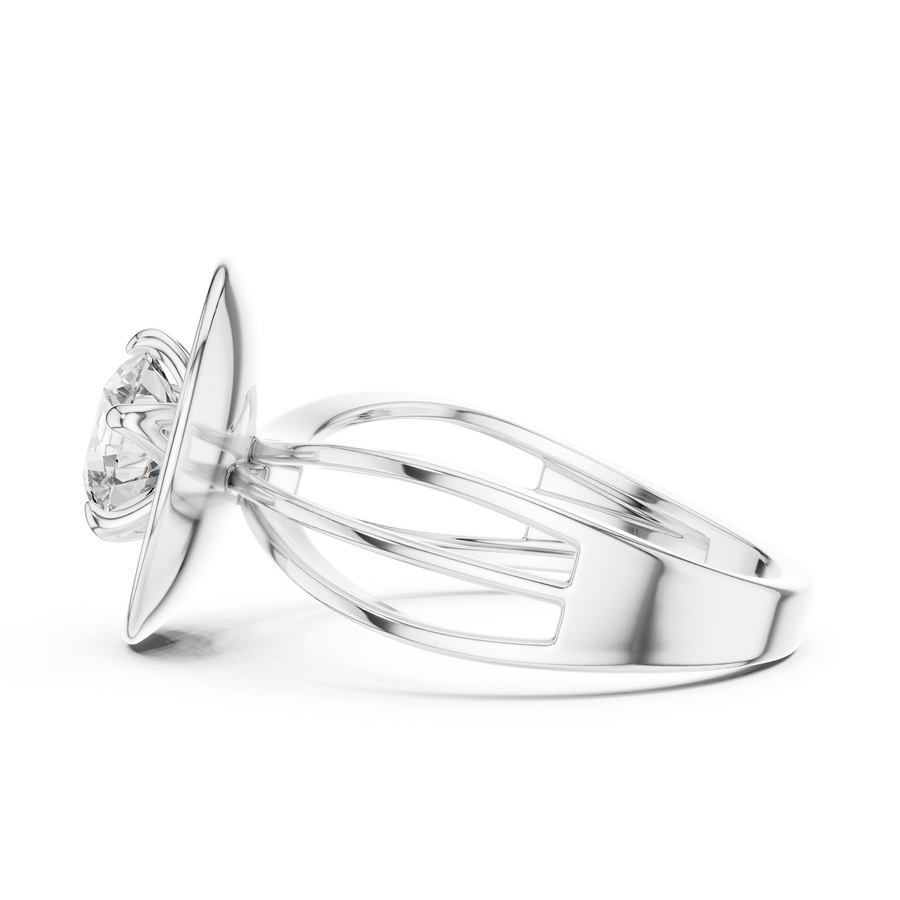 Virelia 6.5 mm Diamond Ring