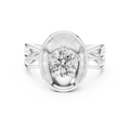Virelia 6.5 mm Diamond Ring