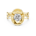 Virelia 6.5 mm Diamond Ring