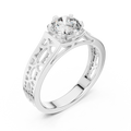 Zorielle 6.5 mm Diamond Ring
