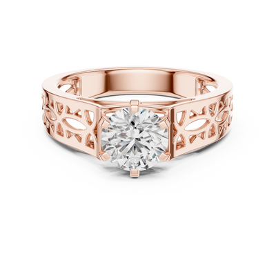 Zorielle 6.5 mm Diamond Ring
