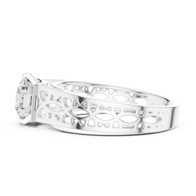 Zorielle 6.5 mm Diamond Ring