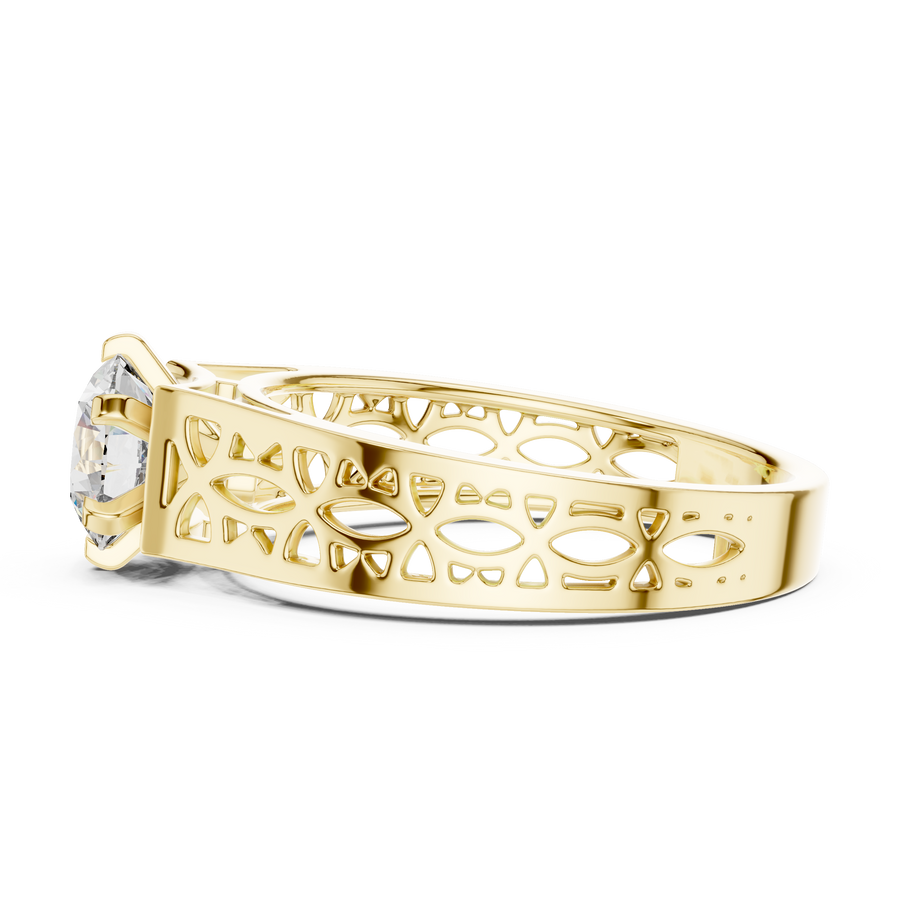 Zorielle 6.5 mm Diamond Ring