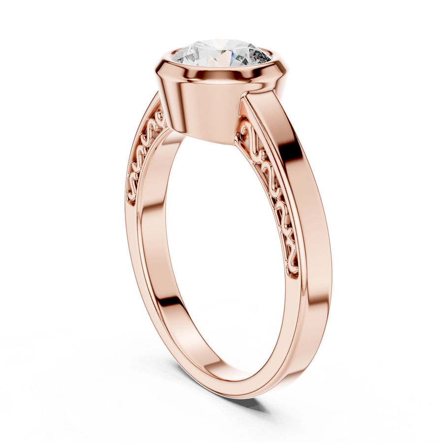 Calyndra 6.5 mm Diamond Ring