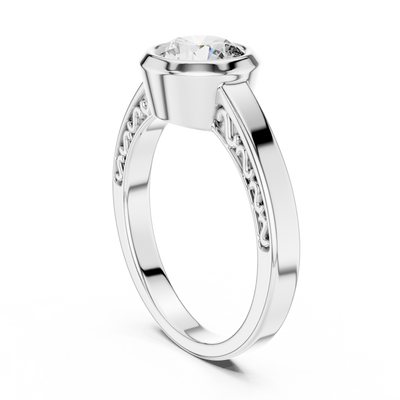 Calyndra 6.5 mm Diamond Ring