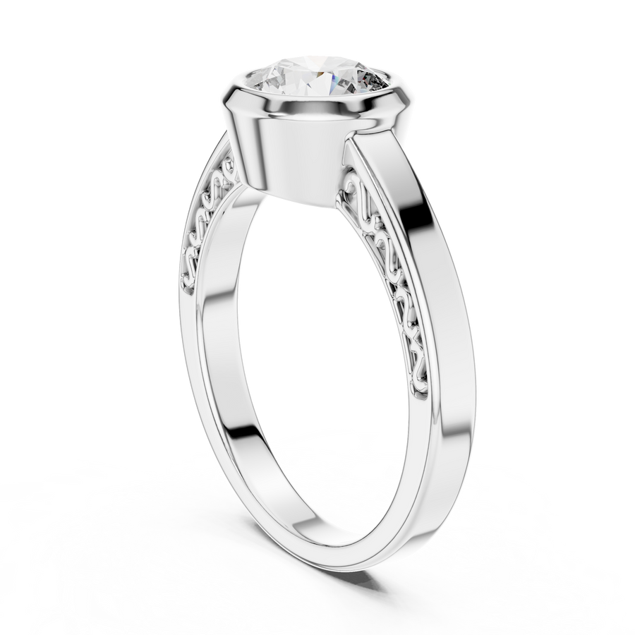 Calyndra 6.5 mm Diamond Ring