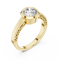 Calyndra 6.5 mm Diamond Ring