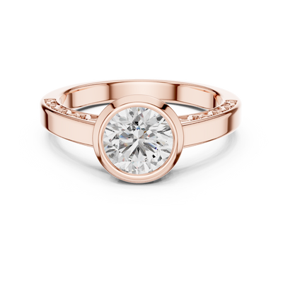 Calyndra 6.5 mm Diamond Ring