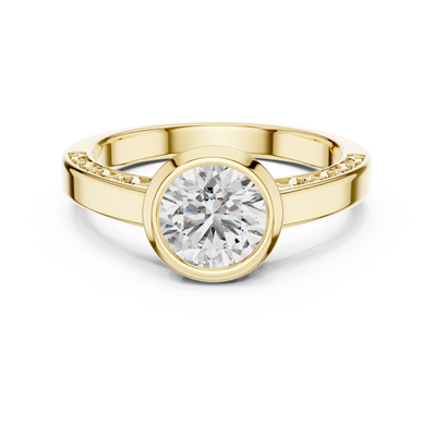 Calyndra 6.5 mm Diamond Ring