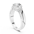 Elarienne 6.5 mm Diamond Ring