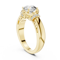 Elarienne 6.5 mm Diamond Ring