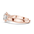 Elarienne 6.5 mm Diamond Ring