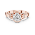Elarienne 6.5 mm Diamond Ring