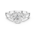 Elarienne 6.5 mm Diamond Ring