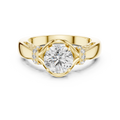 Elarienne 6.5 mm Diamond Ring