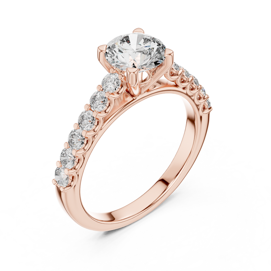 Vaelisse 6.5 mm Diamond Ring