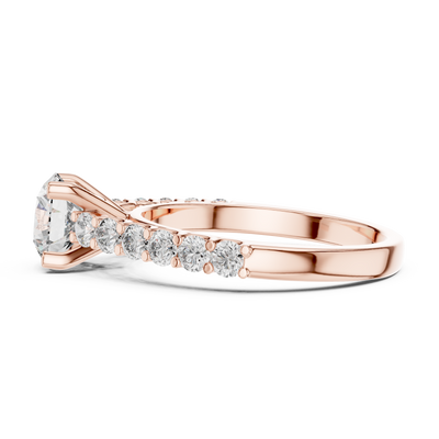 Vaelisse 6.5 mm Diamond Ring