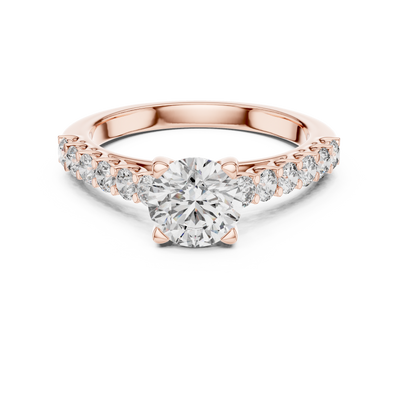 Vaelisse 6.5 mm Diamond Ring