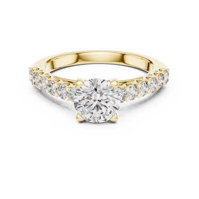 Vaelisse 6.5 mm Diamond Ring