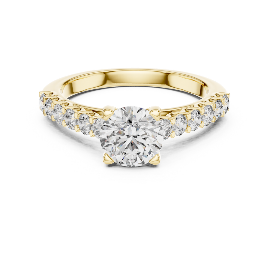 Vaelisse 6.5 mm Diamond Ring
