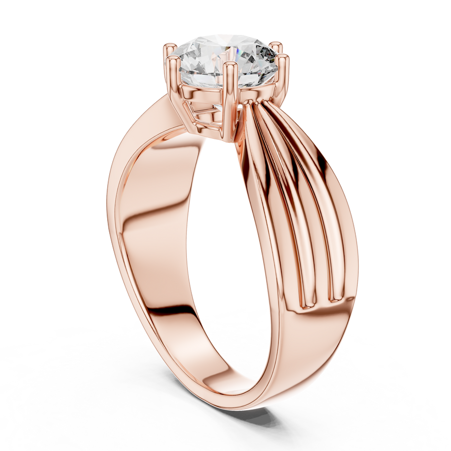 Virelia 7 mm Diamond Ring