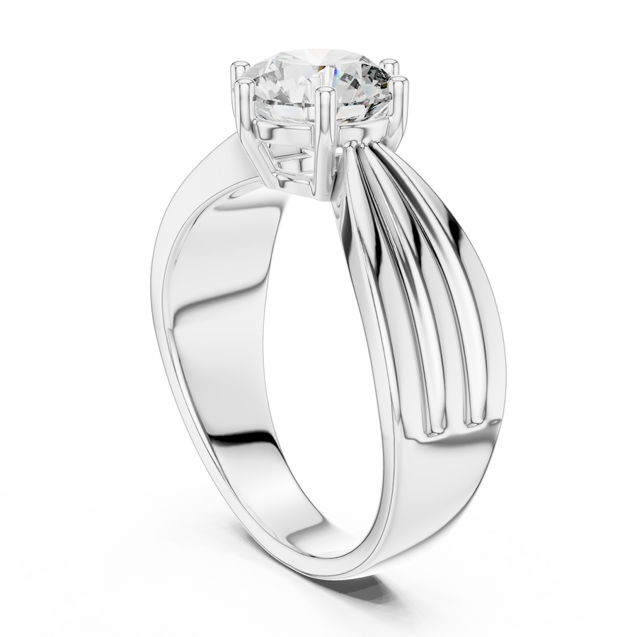 Virelia 7 mm Diamond Ring