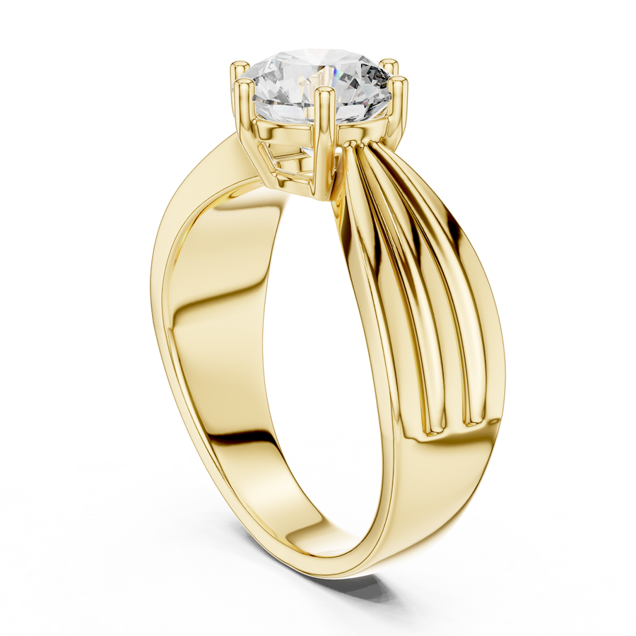 Virelia 7 mm Diamond Ring