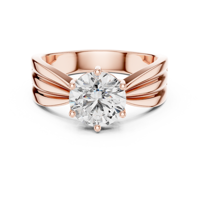 Virelia 7 mm Diamond Ring