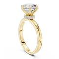Novalisse 8 mm Diamond Ring