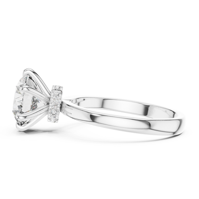 Novalisse 8 mm Diamond Ring