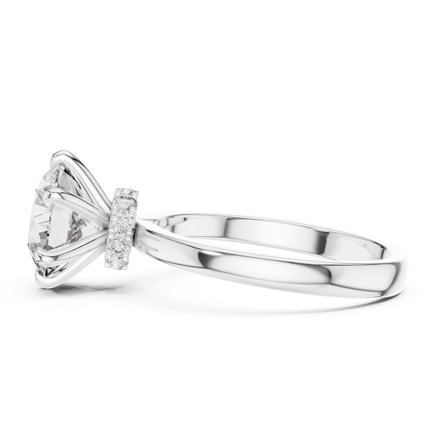Novalisse 8 mm Diamond Ring