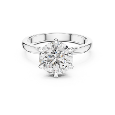 Novalisse 8 mm Diamond Ring