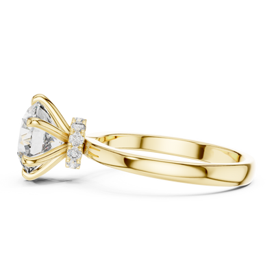 Novalisse 8 mm Diamond Ring