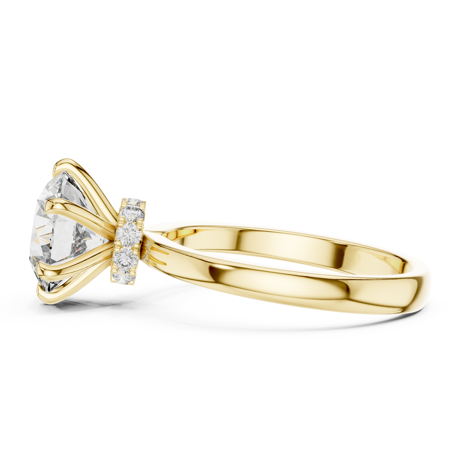 Novalisse 8 mm Diamond Ring