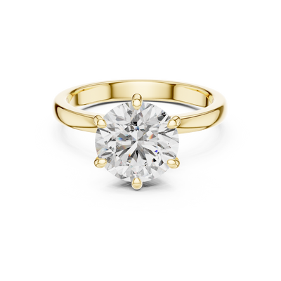 Novalisse 8 mm Diamond Ring