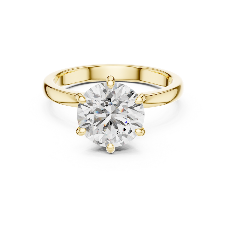 Novalisse 8 mm Diamond Ring